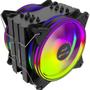 Imagem de Fan Cooler LED RGB Gamer LED Radiador 6 Tubos Gmrgb Refrigerador De Ar CPU Gabinete Gamer