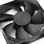 Imagem de Fan Cooler Preto 80mm 1200 RPM Sem Led Ventoinha Para PC Gabinete