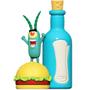 Imagem de Fandom Box Bob Esponja Colecionável Boneco Fenda do Bikine