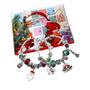 Imagem de Fangkun Advent Calendar Charm Braceletes 2022 Feliz Natal Calendário de Contagem Regressiva Pulseira De Fazer Kit inclui 22 Encantos, 2 Pulseiras, para Crianças Adultos Natal Natal