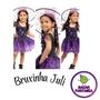 Imagem de Fantasia bruxinha vestido bruxa infantil