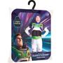 Imagem de Fantasia Buzz Lightyear Infantil Macacão Astronauta Longa Com Capuz