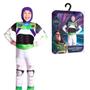 Imagem de Fantasia Buzz Lightyear Infantil Macacão Astronauta Longa Com Capuz