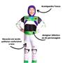 Imagem de Fantasia Buzz Lightyear Infantil Macacão Astronauta Longa Com Capuz