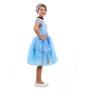 Imagem de Fantasia Cinderela Infantil Luxo Original com Tiara - Disney Princesas