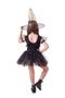 Imagem de Fantasia De Bruxa Feiticeira Infantil Com Saia De Tule Com Brilho Com Chapeu Halloween