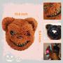 Imagem de Fantasia de Halloween Máscara de urso ZONESTA Scary Bloody Plush