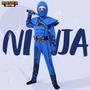 Imagem de Fantasia de Halloween Spooktacular Creations Ninja Blue & Black Kids