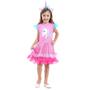 Imagem de Fantasia de Unicórnio Infantil Vestido de Unicórnio Infantil com Tiara Sulamericana 930515