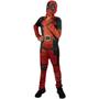 Imagem de Fantasia Deadpool Infantil longa Com Gorro