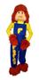 Imagem de Fantasia Fofão Completa E.v.a,infantil,até 7 Anos,mascote