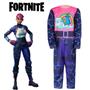 Imagem de Fantasia Fortnite Cosplay Brite Bomber Infantil Macacão Longo