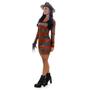 Imagem de Fantasia Freddy Krueger Feminina Vestido Adulto com Chapéu - Halloween