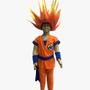 Imagem de Fantasia Goku Infantil com Peruca Saiyajin