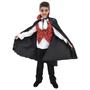 Imagem de Fantasia Halloween Infantil Drácula com Capa e Colete