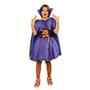 Imagem de Fantasia Halloween Vampira Infantil Dark de Luxo Com Capa