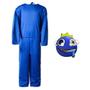 Imagem de Fantasia Infantil Boneco Azul Babão Blue Roblox Com Máscara