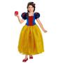 Imagem de Fantasia Infantil Branca de Neve Princesa de Luxo Com Tiara