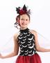 Imagem de Fantasia Infantil Halloween Vampira Vestido com capa