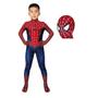 Imagem de Fantasia Infantil Homem-Aranha Luxo com Capuz