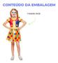 Imagem de Fantasia Infantil Menina Palhacinha Carnaval Halloween Festa