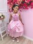 Imagem de Fantasia Infantil Princesa Aurora Bela Adormecida Barbie Pink