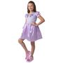 Imagem de Fantasia Infantil Princesa Rapunzel Pop Vestido