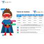 Imagem de Fantasia Infantil Super Homem Curto Com Capa Super Man