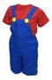 Imagem de Fantasia Infantil - Super Mario - Macacão curto