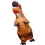 Imagem de Fantasia inflável de dinossauro T-Rex Lulu Home 2m Kids Brown