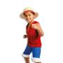 Imagem de Fantasia Luffy One Piece Infantil Cosplay Original + Chapéu