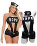 Imagem de Fantasia Luxo Feminina  Policial BOPE  Adulto Lingerie - Veste do 36 ao 44