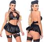 Imagem de Fantasia Luxo Policial Lingerie Feminina Adulto - Veste do 36 ao 44