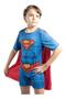 Imagem de Fantasia luxo superman infantil original - supermagia