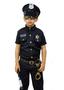 Imagem de Fantasia Masculina Infantil Policial Completa - Linha Luxo - Festa Fantasy