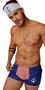 Imagem de Fantasia Masculina Marinheir Cueca Boxer Adulto Lingerie - Veste do 36 ao 44