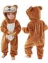 Imagem de Fantasia MICHLEY Baby Animal Romper, urso de Halloween de 12 a 18 meses