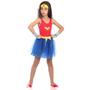 Imagem de Fantasia Mulher Maravilha Infantil - Dress Up - Liga da Justiça