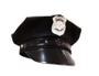 Imagem de Fantasia Policial Feminina Quepe Preto Óculos Espelhado Saia