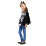 Imagem de Fantasia Poncho Caveira Infantil - Halloween