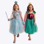 Imagem de Fantasia Princesa Elsa Frozen Infantil Menina Muvile 9994