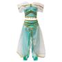 Imagem de Fantasia Princesa Jasmine Aladdin Infantil de Luxo Com Tiara