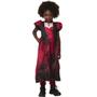 Imagem de Fantasia Rainha Vampira Infantil Halloween Vestido Festa Top