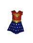 Imagem de Fantasia Roupa Infantil Menina Heroína Com Kit