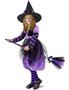 Imagem de Fantasia Sarfel Baby Witch para meninas de 2 a 12 anos +2T com chapéu