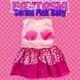 Imagem de Fantasia Sereia Pink Infantil Menina Baby Vestido Rosa Para Bebê Feita Em Poliéster Fantasias Super