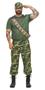 Imagem de Fantasia Soldado Camuflado Militar Exército Masculino Adulto
