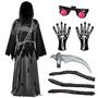 Imagem de Fantasia Spooktacular Creations Glowing Eyes Grim Reaper Kids