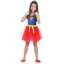 Imagem de Fantasia Super Mulher Infantil - Dress Up