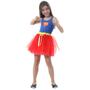 Imagem de Fantasia Super Mulher Infantil - Dress Up